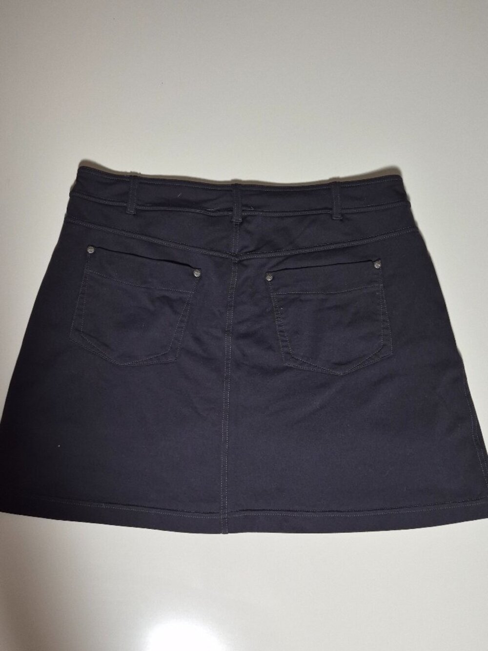 Athleta Skort Womens XL Black Five Pocket Built In Shorts Golf Hiking Stretch - Picture 4 of 7